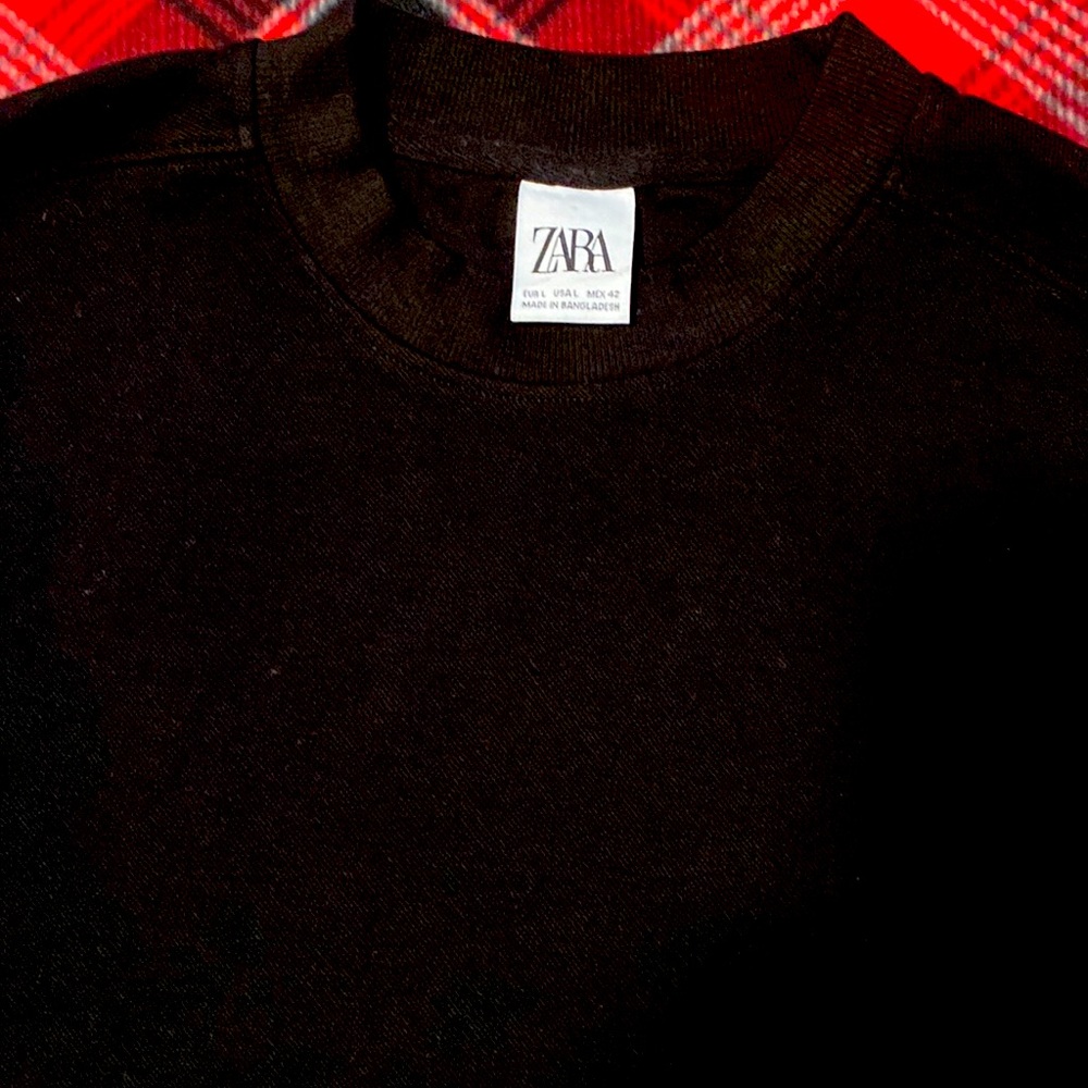Black ZARA sweater
